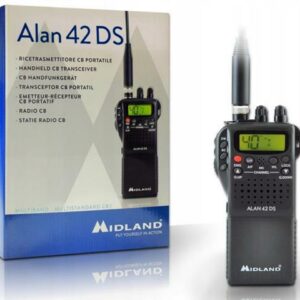 RADIO CB ALAN-42 DS Lithium AM/FM-GW  ręczne digital squelch