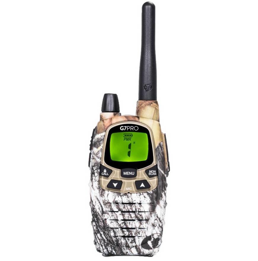 RADIO PMR MIDLAND G7-PRO Mil PMR/LPR  radio+ład.ścien.+4accu