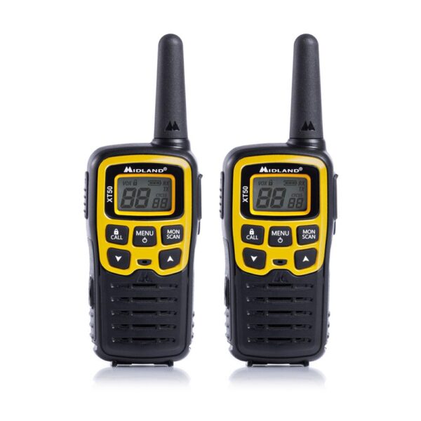 RADIO PMR MIDLAND XT50  kpl=2radia+2aku+podstawka podwójna+kabel USB