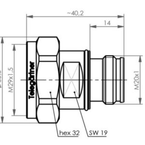 4.3-10-7/16 REDUKCJA F-M