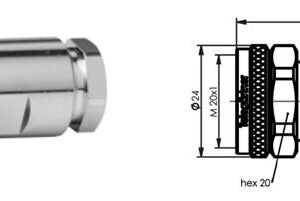 4.3-10M WTYK NA CNT-240/LMR240 skręcane  G30