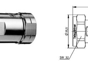 7/16-M WTYK NA FSJ4 skręcany odp.  F4PDMV2-C