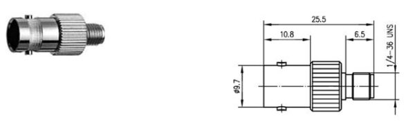 BNC-SMA REDUKCJA F-F