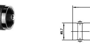 BNC-UHF REDUKCJA F-M