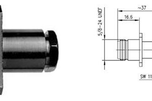 N-F GNIAZDO PANELOWE NA CNT240/H155  lut/skręcane G30/G54