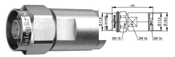 N-M WTYK NA CNT400/H1000 lut/skręc IP67 G37