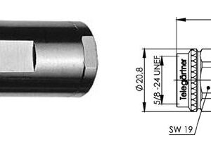 N-M WTYK NA RG-213/214 lut/skręcany