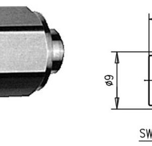 SMA-M WTYK NA RG-402 lut/skręc gold G10