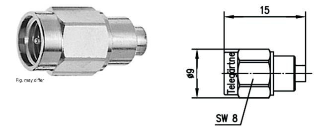 SZTUCZNE OBCIĄŻENIE R-SMA 1W 6GHz