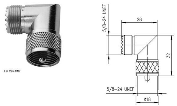 UHF-UHF REDUKCJA KĄTOWA M-F