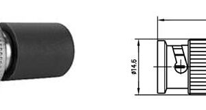 SZTUCZNE OBCIĄŻENIE BNC-M 0,5W 93ohm