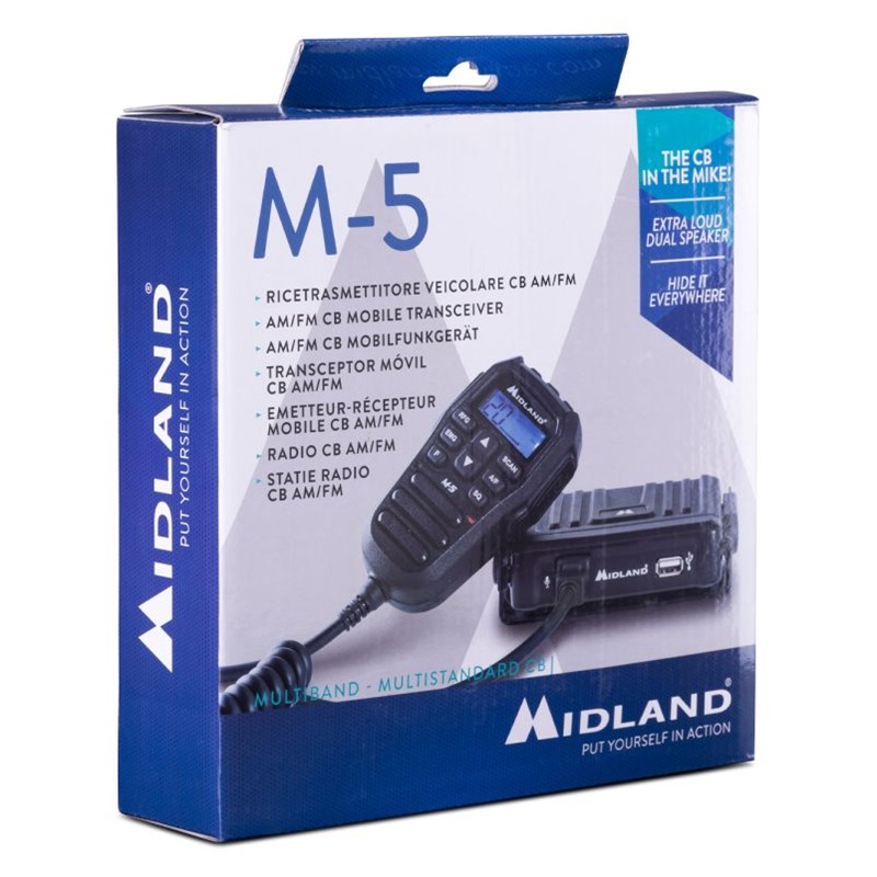 RADIO CB MIDLAND M-5 REMOTE MICR. GW