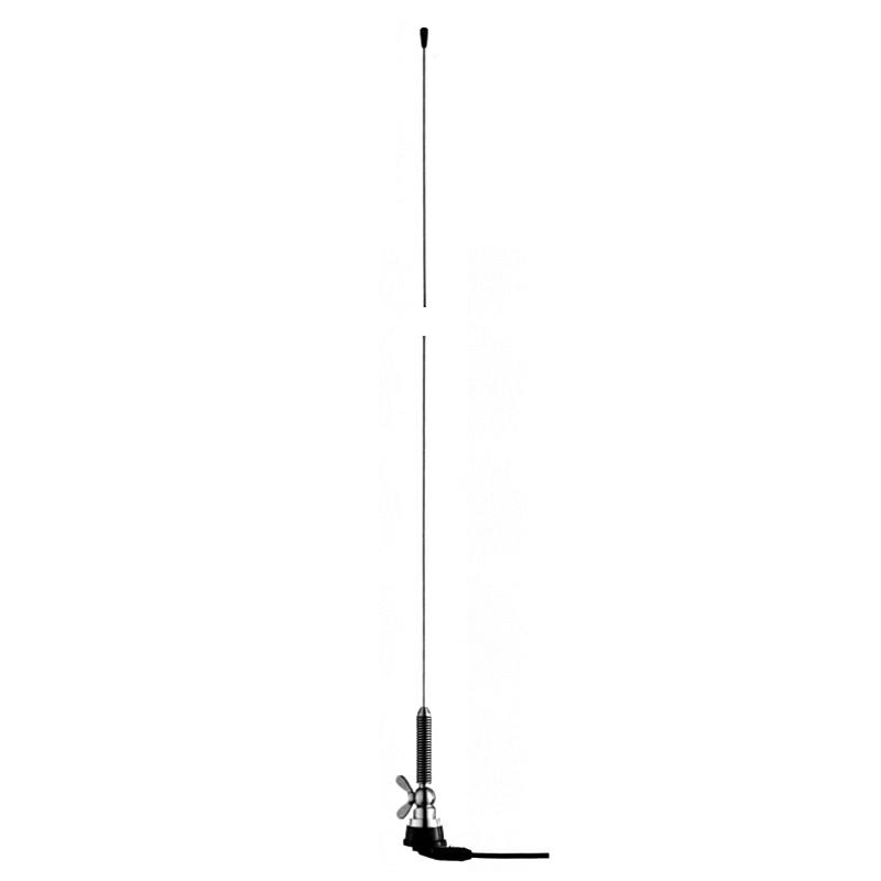 ANTENA SAM. 62-300MHz L=128cm kabel=5m ze sprężyną 100W radio AM/FM