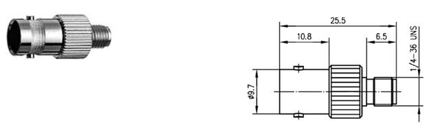 BNC-SMA REDUKCJA F-F