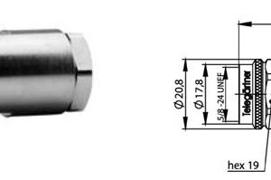 N-M WTYK NA CNT240/H155 skręcany IP67 G30