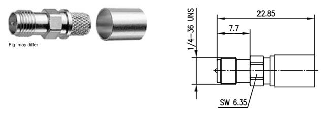 R-SMA-F GNIAZDO NA H155/CNT240