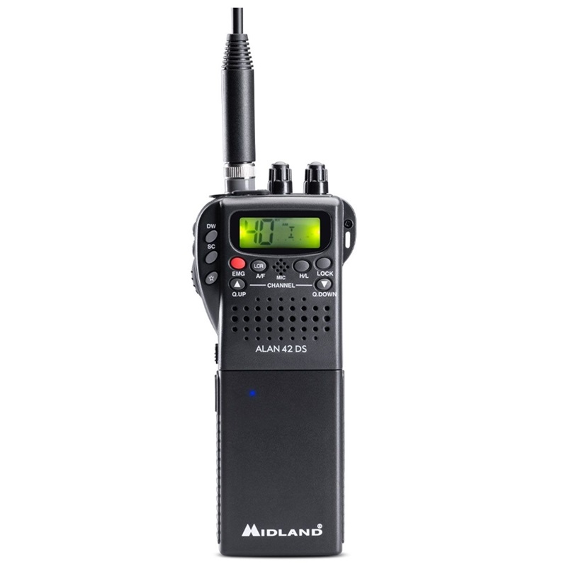 RADIO CB ALAN-42 DS Lithium AM/FM-GW  ręczne digital squelch