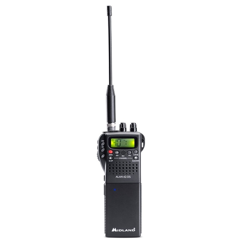 RADIO CB ALAN-42 DS Lithium AM/FM-GW  ręczne digital squelch