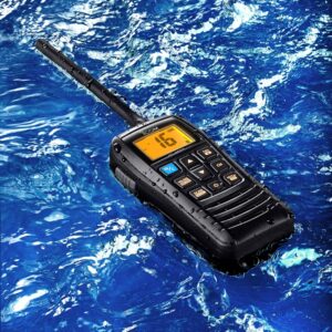 RADIO MORSKIE ICOM IC-M37E ręczne  ATIS IP57 6W LCD pływające gwarant Icom