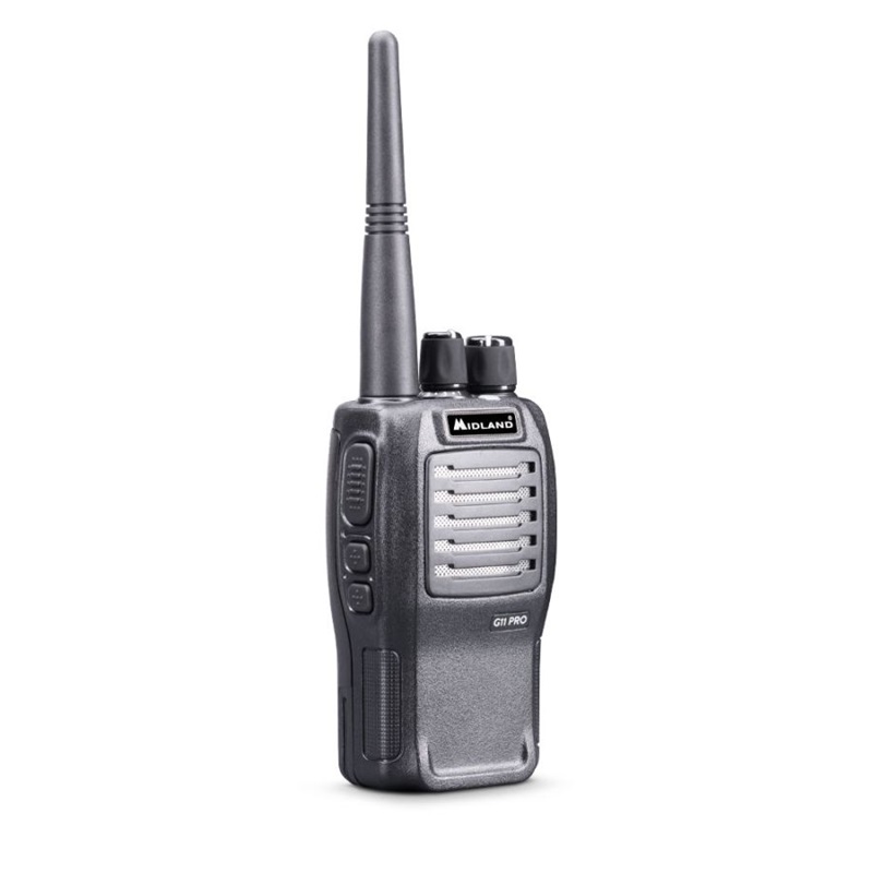 RADIO PMR MIDLAND G11 PRO 400-470MHz Vox 1600mAh Li-Ion 2-pin Kenwood