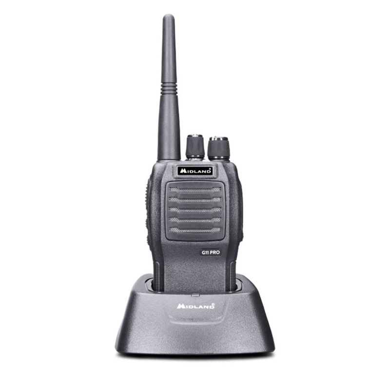 RADIO PMR MIDLAND G11 PRO 400-470MHz Vox 1600mAh Li-Ion 2-pin Kenwood