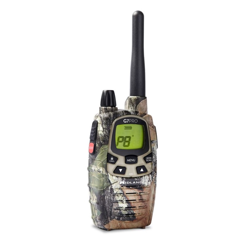 RADIO PMR MIDLAND G7-PRO Mil PMR/LPR  radio+ład.ścien.+4accu