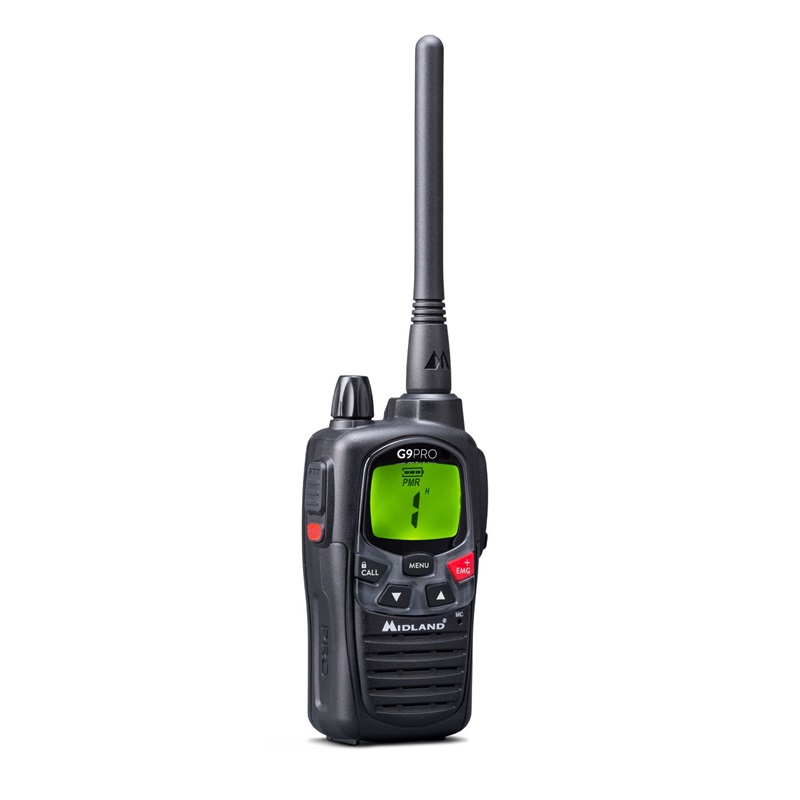 RADIO PMR MIDLAND G9 PRO 1szt+ład.stoł.  +accu