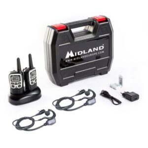 RADIO PMR MIDLAND XT50 Advanture white  walizka=2radia+ładowarka+2szt. MA-21L