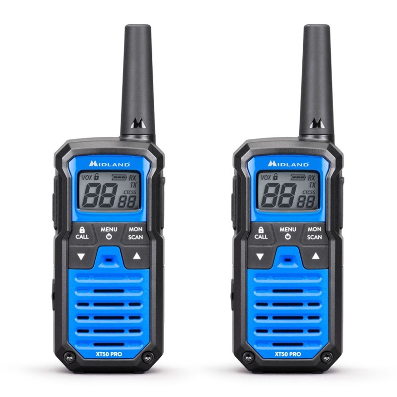 RADIO PMR MIDLAND XT50 PRO Twin  kpl=2radia+2aku+kabel USB