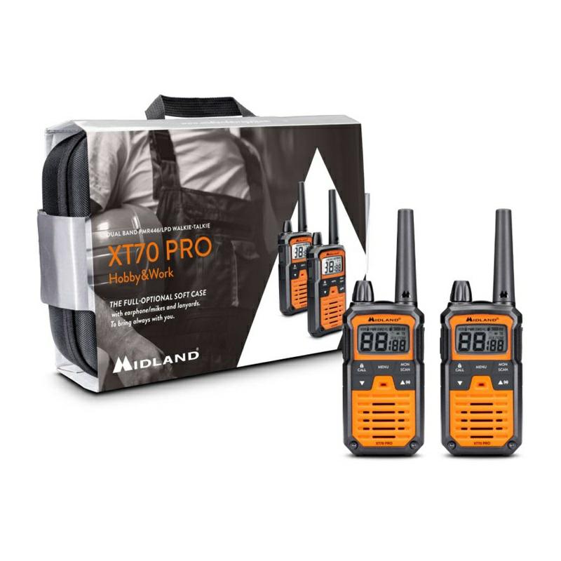 RADIO PMR MIDLAND XT70 PRO HOBBY&WORK  TWIN