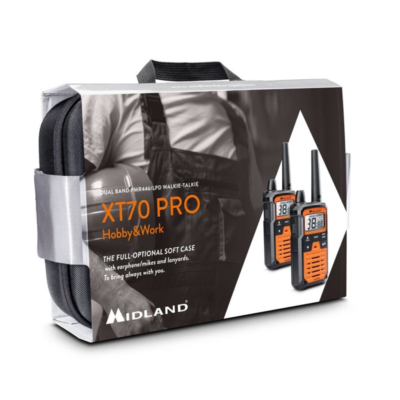 RADIO PMR MIDLAND XT70 PRO HOBBY&WORK  TWIN