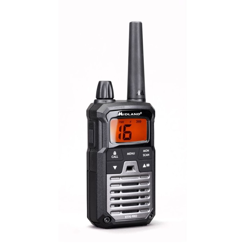 RADIO PMR MIDLAND XT70 PRO Twin  kpl=2radia+2pakiet aku+ład.stołowa