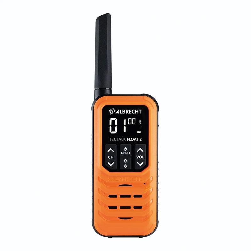 RADIO PMR TECTALK Float-2 IP67 walizka  2xradio 6xaku. 1xład.stoł.