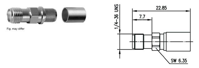 SMA-F GNIAZDO NA CNT240/H155 lut/zagn G30/G54