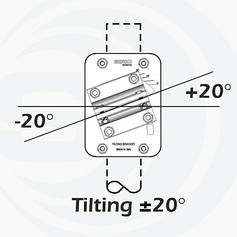 UCHWYT POCHYLANY TB-2 do anten WY