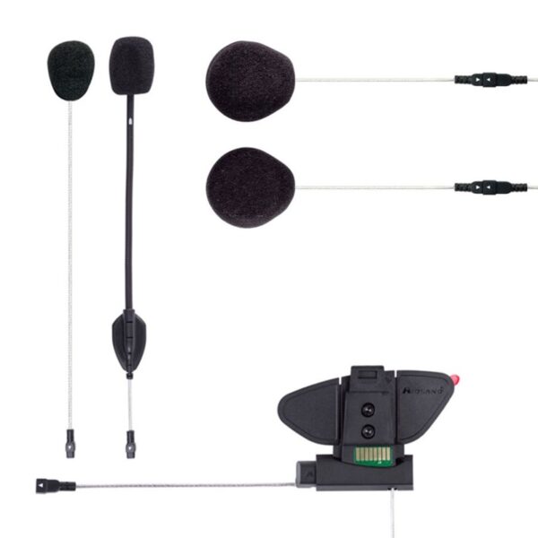 BT PRO AUDIO KIT Hi-Fi  2xsłuchawka+ 2xm ikrofon+1xuchwyt klejony+1xprzykręcany mocowanie ślizgowe