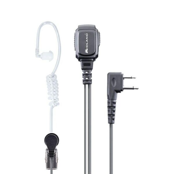 MIKROFONOSŁUCHAWKA MA31-L PRO pneumatico   2pin Midland G7Pro/G9Pro/XTseries PTT/VOX