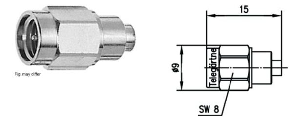Prywatne: SZTUCZNE OBCIĄŻENIE SMA-M 1W 6GHz