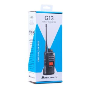 RADIO PMR MIDLAND G13 IPX4 2600mAh  scra mbler 16ch