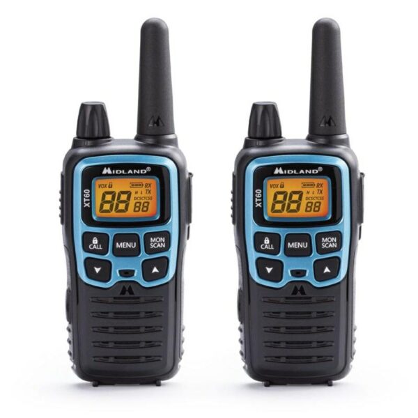 RADIO PMR MIDLAND XT60  kpl=2radia+2paki et aku.+kabel USB+ład.stołowa