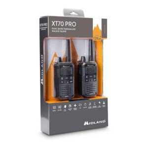 RADIO PMR MIDLAND XT70 PRO Twin  kpl=2radia+2pakiet aku+ład.stołowa