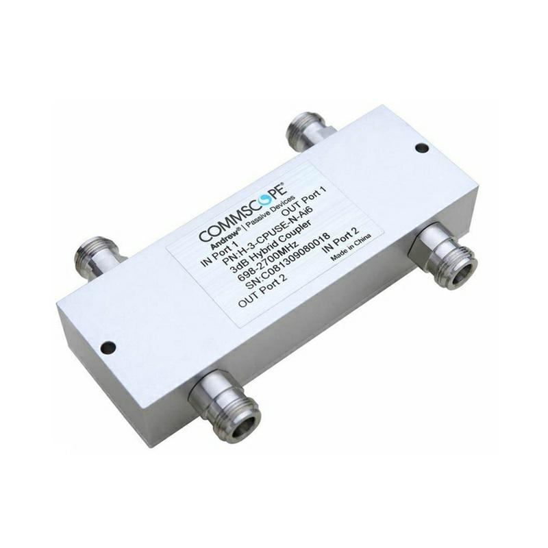 AIR DIELECTRIC HYBRID COUPLER 700-2700 200W 160dBc