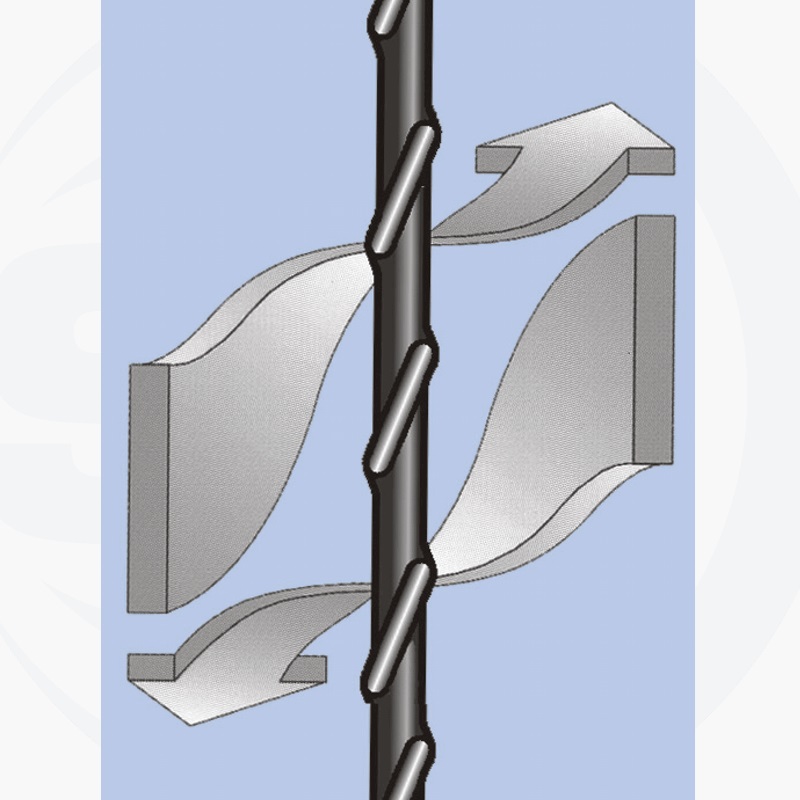 ANTENA SAM. CB TRIFLEX CB+FM+GSM 50cm