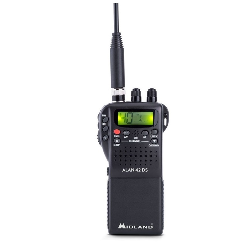 RADIO CB ALAN-42 DS AM/FM-GW ręczne digi tal squelch