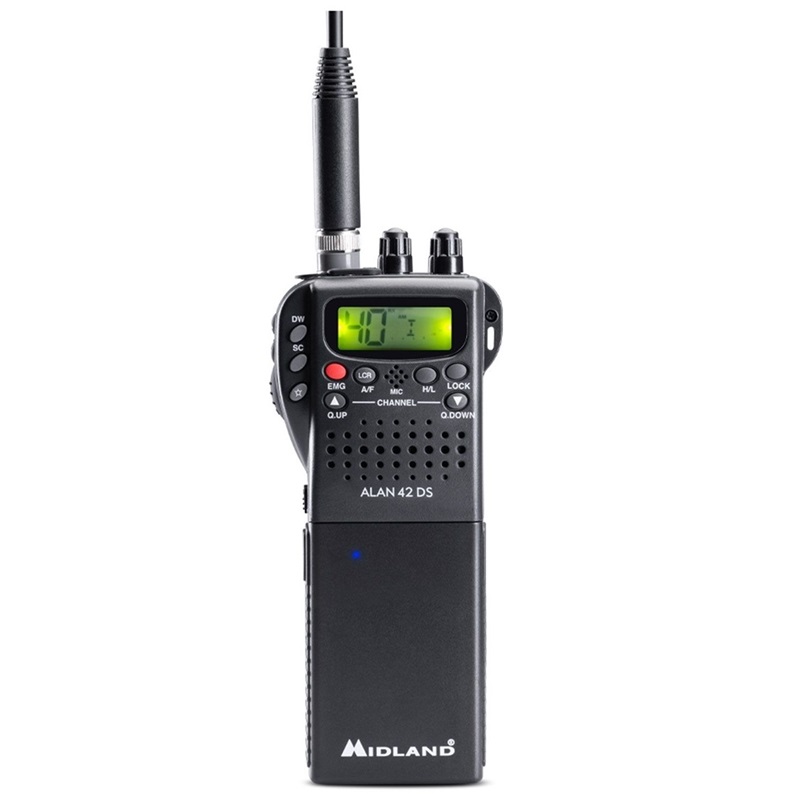 RADIO CB ALAN-42 DS Lithium AM/FM-GW  rę czne digital squelch