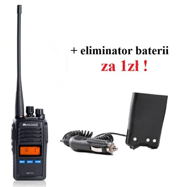 RADIO MORSKIE ARCTIC IP67 czarne GW