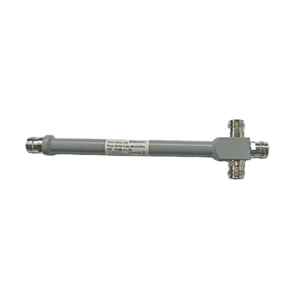 SPLITTER 3-WAY 698-4000MHz 500W 4.3-10F  160dBc