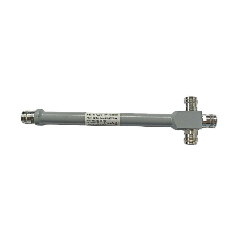SPLITTER 3-WAY 698-4000MHz 500W 4.3-10F  160dBc