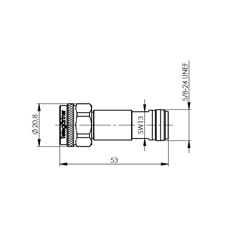 TŁUMIK N 3dB 2W 10GHz