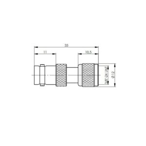 BNC-MiniUHF REDUKCJA F-M